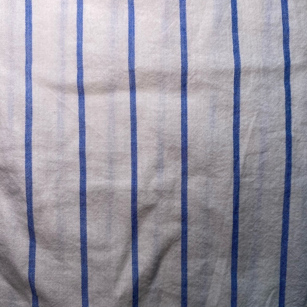 Old Navy Blue and White Pin Striped Shirt NWT - Picture 14 of 14